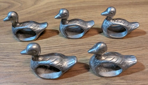 Vintage duck napkin - duck,