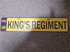 KING'S REGIMENT BRITISH  ARMY