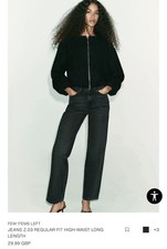 Zara High Waisted Jeans Size