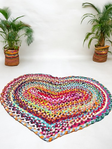 Heart rug rainbow rugs - rug,