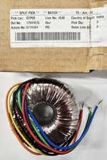 RS PRO 115 V ac, 230 V , 2 x 18V ac Toroidal Transformer, 50VA 2 Output 671-9104