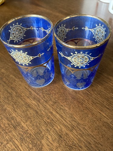 Moroccan tea glasses - moroccan, glasses~moroccan