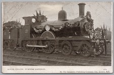 RAILWAY Postcard Furness Railway Steam Locomotive Royal Engine Edwardian c1905