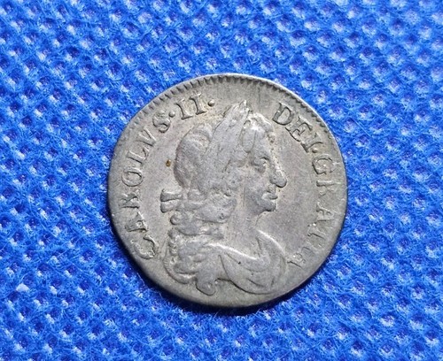 1681 maundy threepence - maundy,