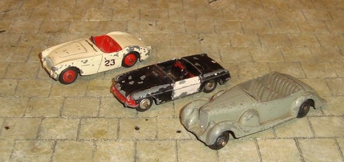 Dinky toys lagonda mg - dinky, lagonda,