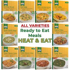 Ashoka Ready to Eat Meals Heat & Eat 280g - All Varieties (Pack of 1/2/5/10)
