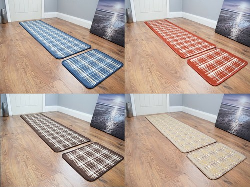 Non slip tartan check - tartan, kitchen
