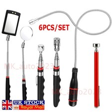 6PCS/SET Telescopic Mirror &