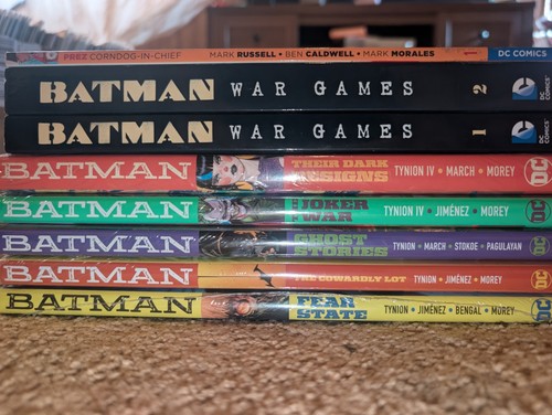 Batman comic lot tpb - tpb, war