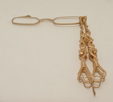Lorgnette vintage folding - lorgnette,