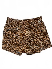 ZARA Leopard Print Mini Skort