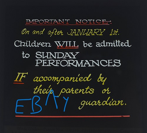 Sunday performance notice - performance,