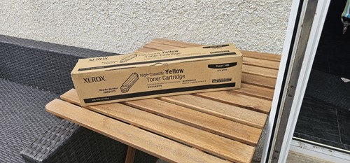 Xerox yellow toner cartridge - toner,