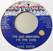 David Ruffin  **   I've Lost Everything I've Ever Loved  **   Motown  **  60's