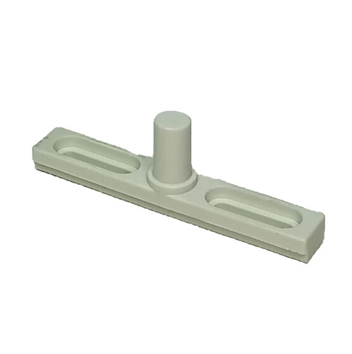 Pair white pin hinge shower - of,