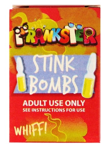 Stink bombs joke - 3, x