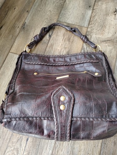 Isabella fiore large faux croc - large,