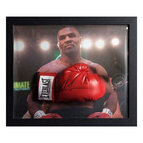 Mike tyson signed framed - tyson,