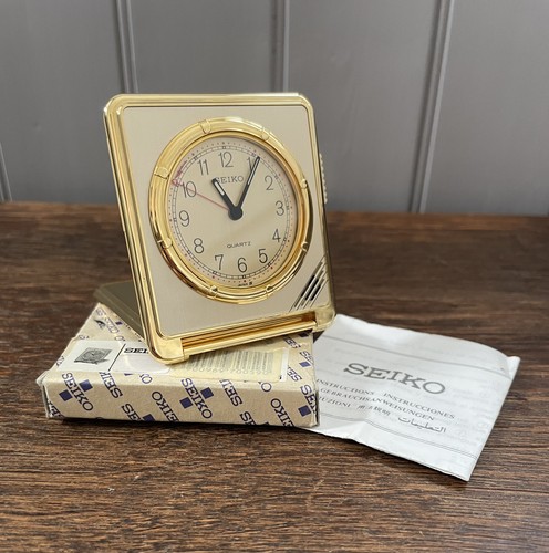 Seiko quartz travel alarm - seiko,