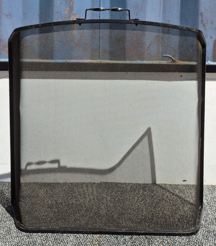 Black metal curved - black,