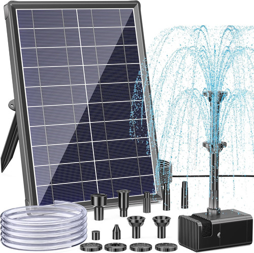 Solar fountain pump with - 8w,