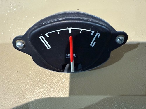 Vintage lucas ammeter - lucas,