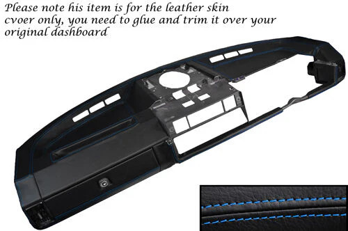 Blue stitching fits - blue,