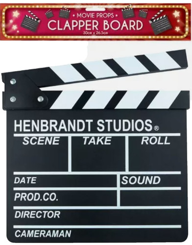 Movie clapper board - movie,