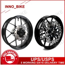 Glossy Black Front Rear Wheels