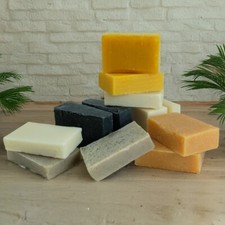 1.25kg Natural Soap Off-cuts - Wonky Random Mix of Luxurious Soap - CUT-PRICE