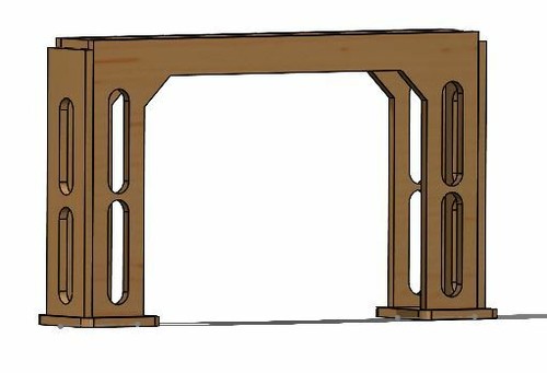 Gauge railway bridge - 00,