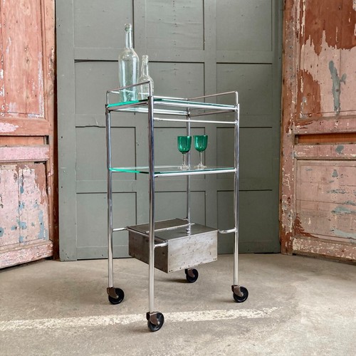 Vintage medical trolley - vintage,