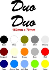 Duo Romahome HyLo Duo Decals