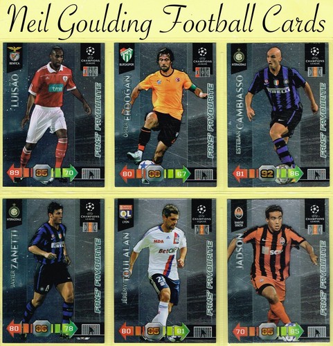 Panini adrenalyn - xl, ☆