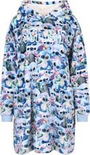Disney Lilo & Stitch Women's Ladies Hoodie Hooded Blanket M/L Primark Snuddie
