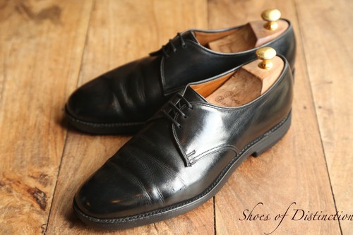 Church black leather - leather, derby