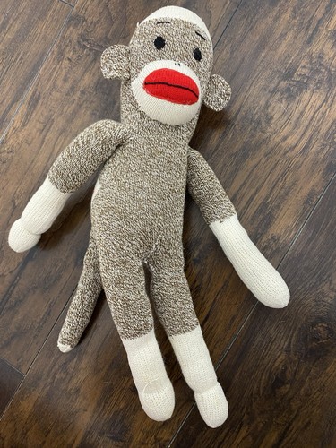 Handmade sock monkey stuffed - handmade,