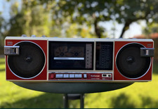 National RX-F15F Rare Vintage Cassette Deck Boombox Ghettoblaster Japan