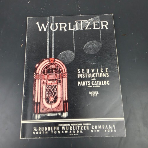 Wurlitzer 1015 jukebox service - 1015,