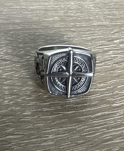 Compass ring mens nordic - ring,