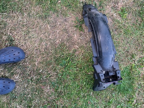 Yamaha ybr 125 rear mudguard - rear,