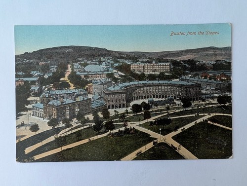Vintage postcard buxton from - vintage, postcard,