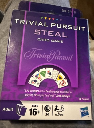 Trivial pursuit steal card - trivial,
