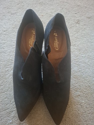 New size black suedette - new, uk