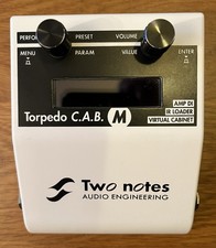 Two Notes Torpedo C.A.B. M+ Cab Simulator Amp Di Preamp IR - Boxed, Power Supply