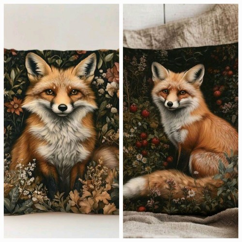 Pair beautiful fox wildlife - fox,