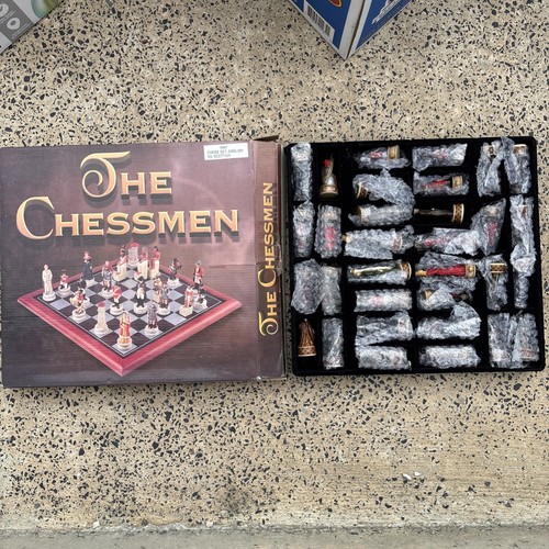 The chessmen chess set - chessmen,