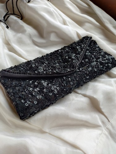 Bnwt black sequin - m&s,