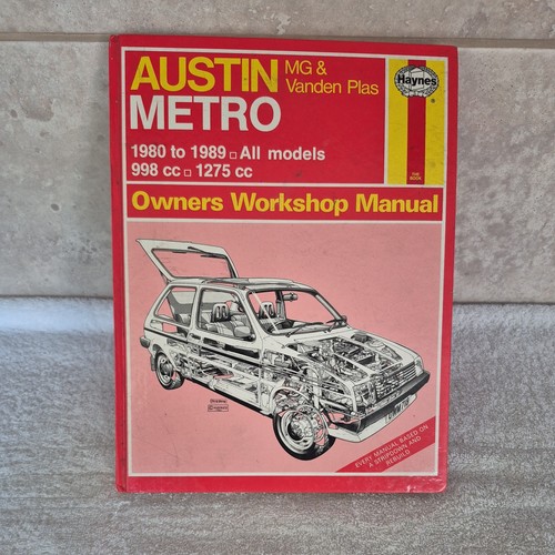 Haynes manual austin metro - metro, mg