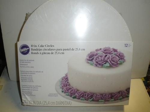 Cake circles pk bott - cake, 10-in